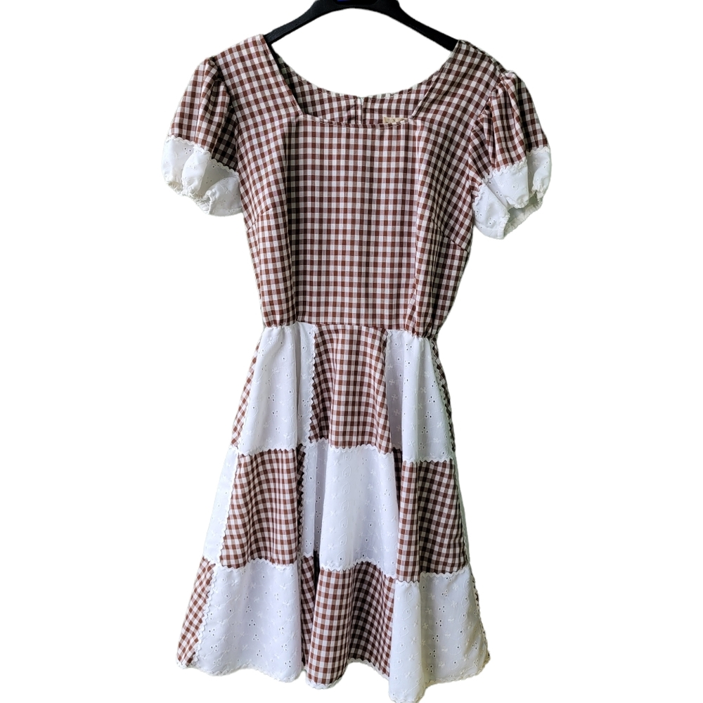 Square Dance Company Gingham Dress